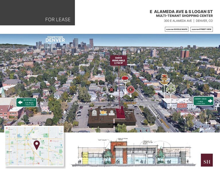 Primary Photo Of 300 E Alameda Ave, Denver Storefront For Lease