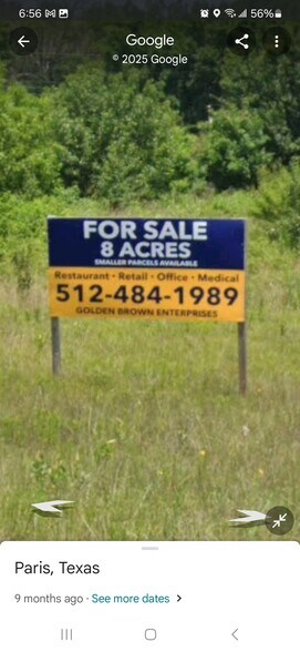 More Photos Of 2300 NE Loop 286, Paris Land For Sale
