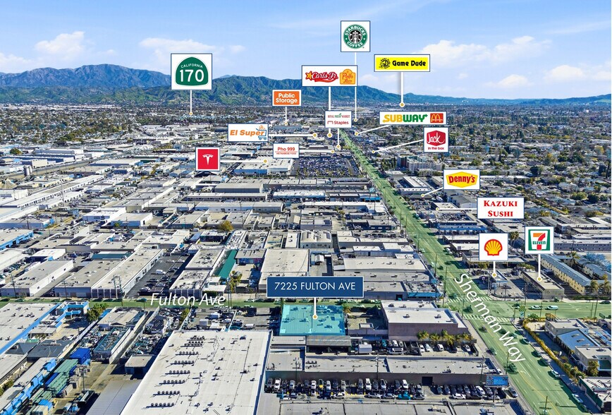 More Photos Of 7225 Fulton Ave, North Hollywood Warehouse For Lease