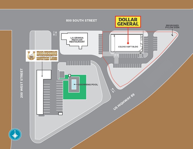 More Photos Of 848 S Highway 89, Mount Pleasant General Retail For Sale