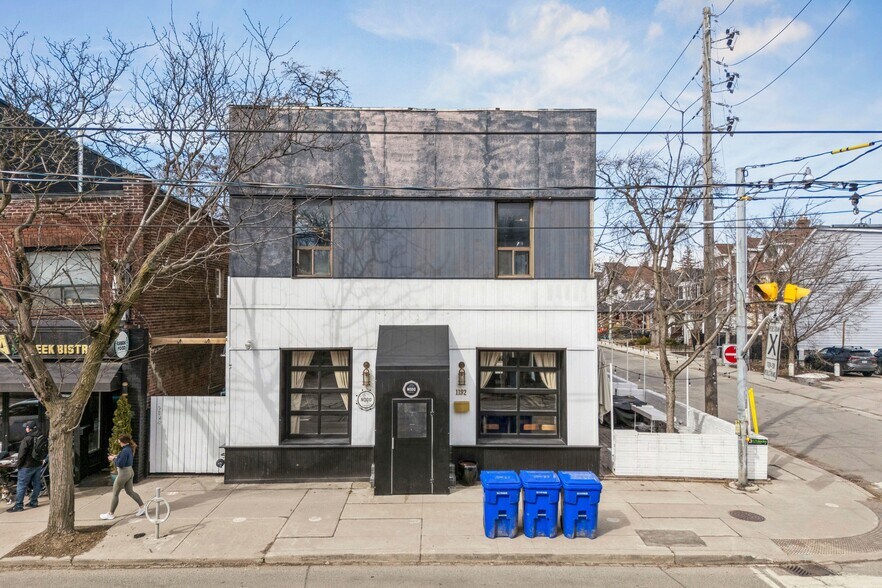 Primary Photo Of 1192 Queen St E, Toronto Storefront Retail Residential For Sale