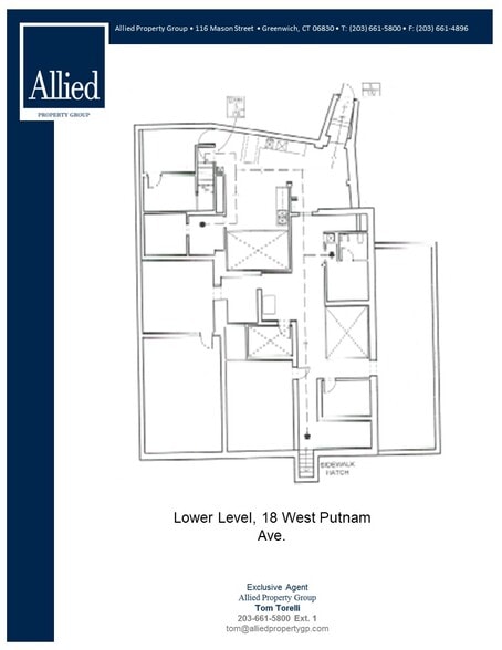 More Photos Of 16-18 W Putnam Ave, Greenwich General Retail For Lease