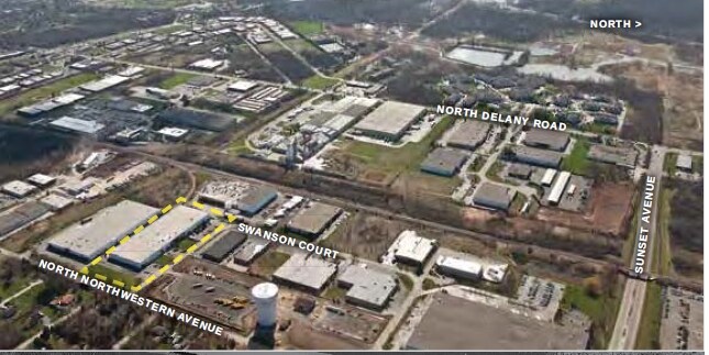 More Photos Of 3841-3865 Swanson Ct, Gurnee Manufacturing For Lease