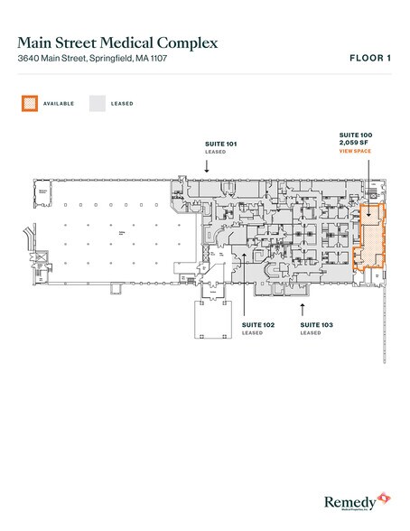 More Photos Of 3640 Main St, Springfield Medical For Lease