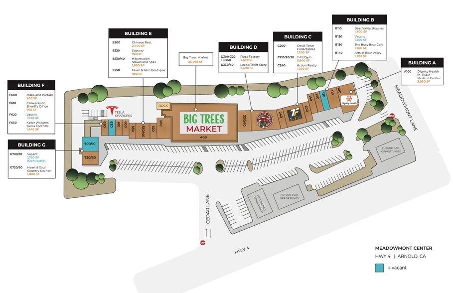 More Photos Of 2182 Highway 4, Arnold Unknown For Lease