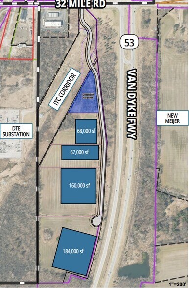 More Photos Of 32 Mile Rd @ M-53 Bypass, Washington Land For Sale