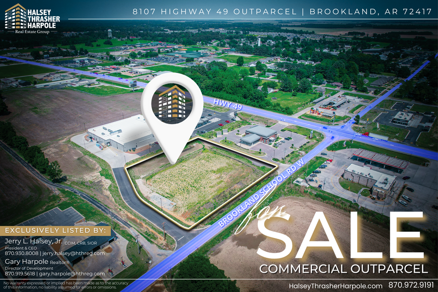 Primary Photo Of 8107 Highway 49, Brookland Land For Sale