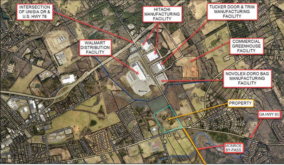 More Photos Of NW CORNER OF HWY 83 & UNISIA DR, Monroe Land For Sale