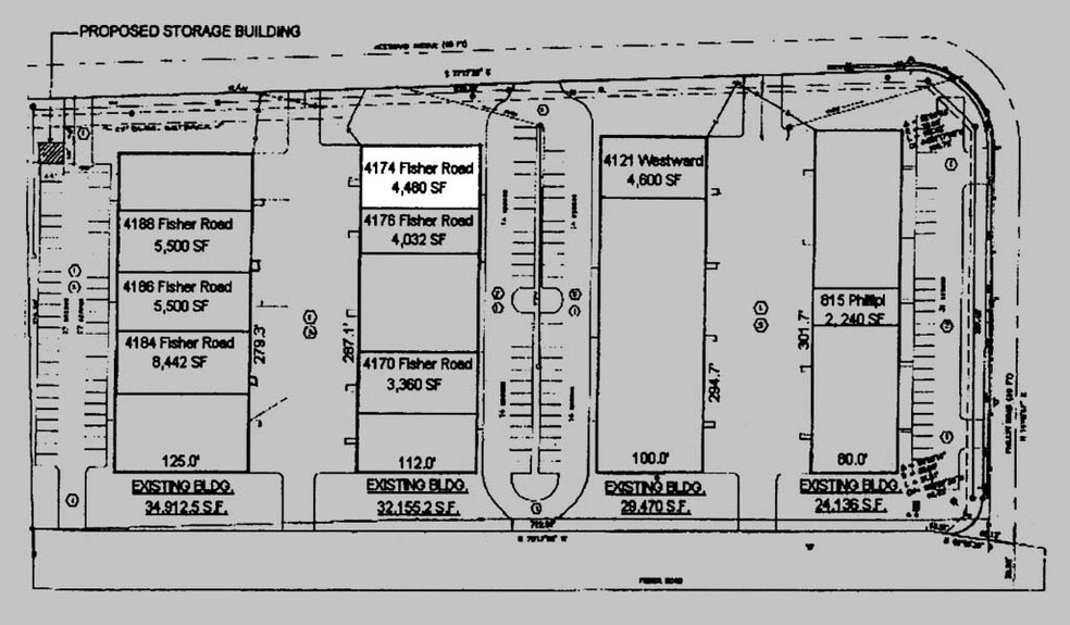 More Photos Of 4121-4135 Westward Ave, Columbus Light Distribution For Lease