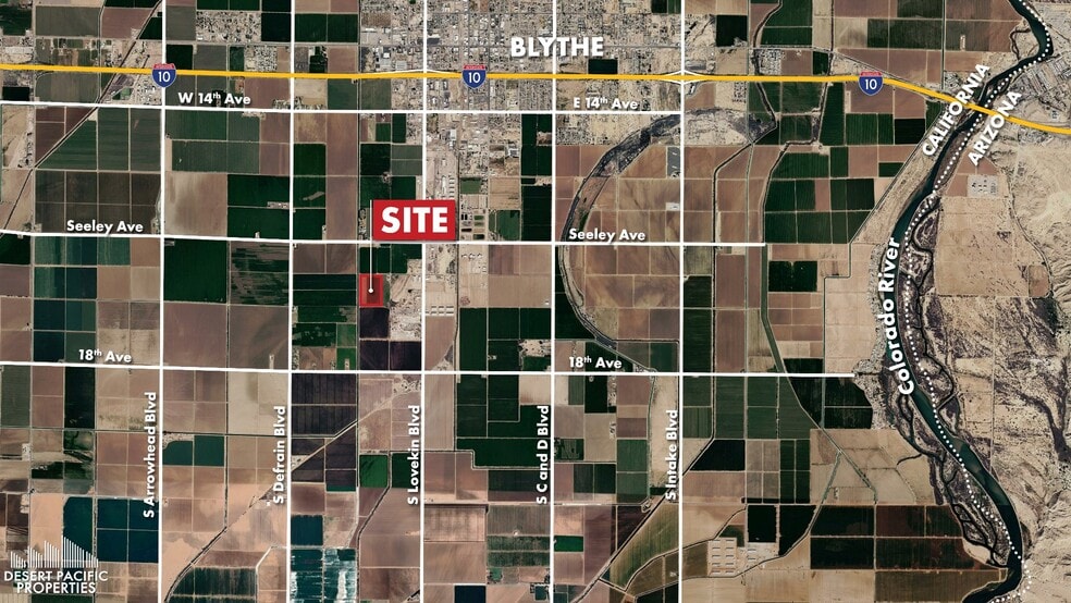 Primary Photo Of Seeley Ave & Lovekin Blvd ave, Blythe Land For Sale
