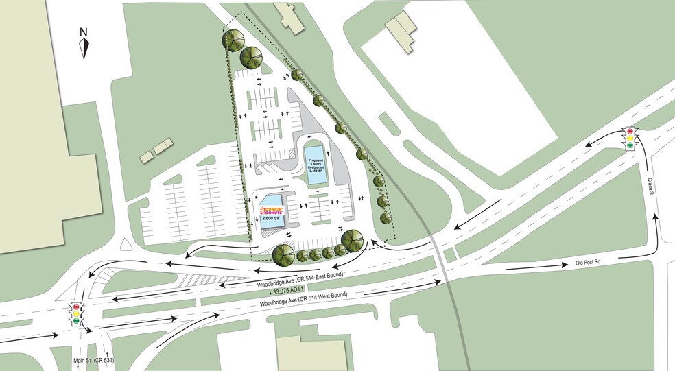 More Photos Of 2880 Woodbridge Ave, Edison Freestanding For Lease