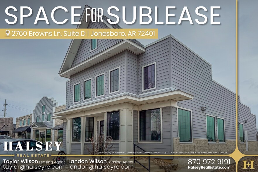 Primary Photo Of 2760 Browns Ln, Jonesboro Office For Lease