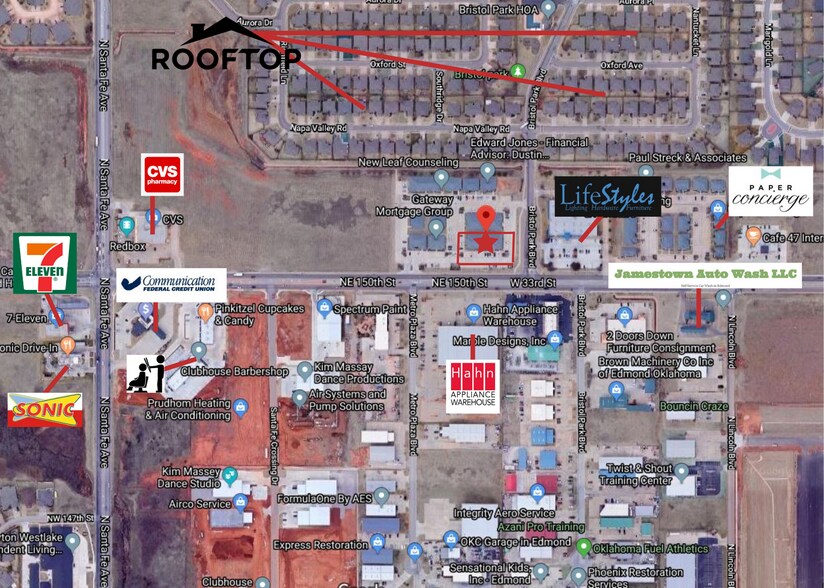 More Photos Of 1901 W 33rd St, Edmond Office Residential For Lease