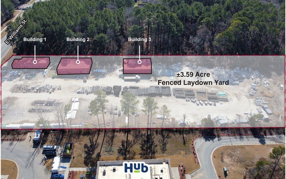 More Photos Of 1928 E Williams St, Apex Warehouse For Lease