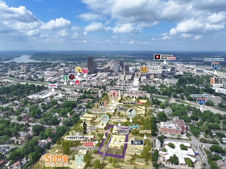 More Photos Of 1501 Main St, Little Rock Office For Lease