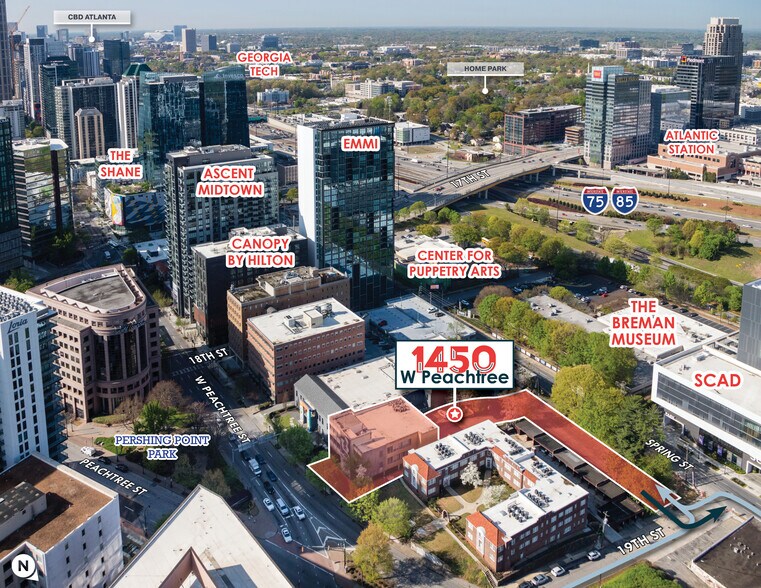 More Photos Of 1450 W Peachtree St NW, Atlanta Land For Sale