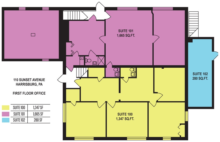 More Photos Of 110 Sunset Ave, Harrisburg Office Residential For Lease