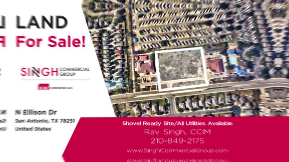 Primary Photo Of N Ellison Dr, San Antonio Land For Sale