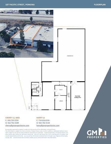 More Photos Of 187 Pacific St, Pomona Warehouse For Lease