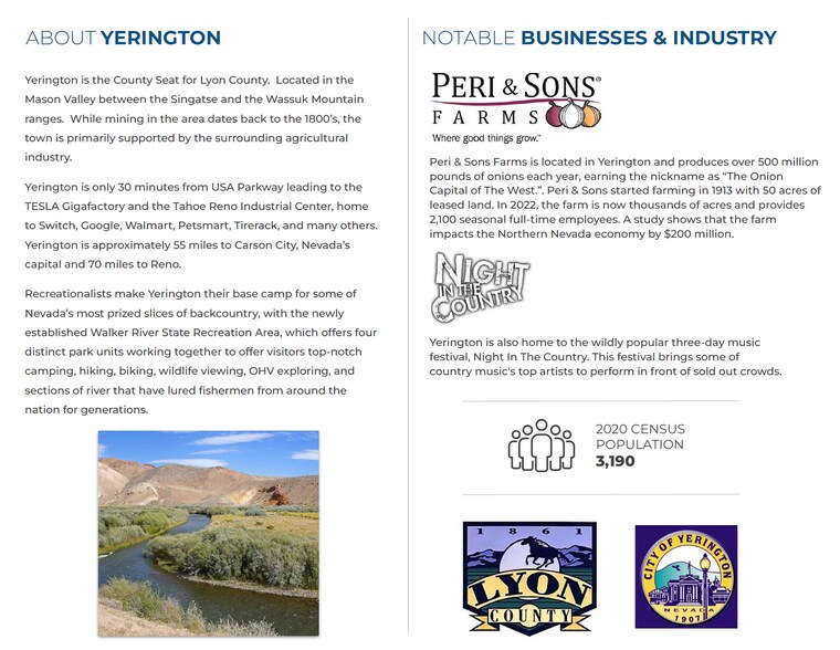 More Photos Of 15 US Highway 95A N, Yerington Industrial For Sale