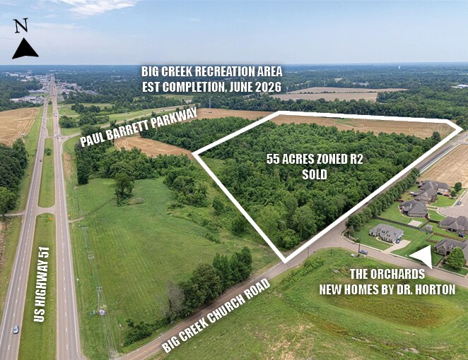 More Photos Of SE Quadrant US 51 @ Paul Barret Pkwy hwy, Millington Land For Sale