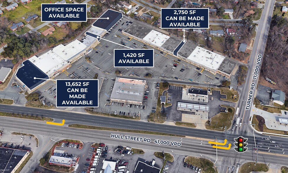 More Photos Of 7100-7228 Hull Street Rd, Richmond Unknown For Lease