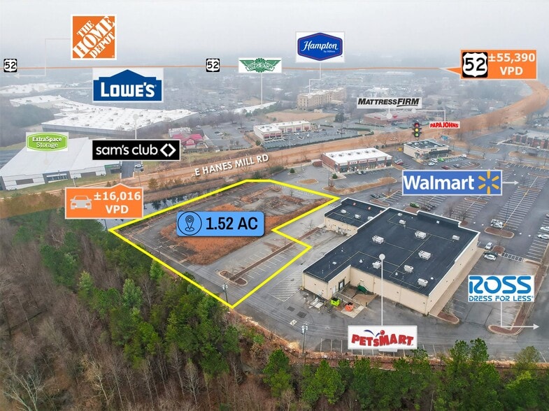 More Photos Of 3320 E Hanes Mill Rd, Winston-Salem Land For Sale