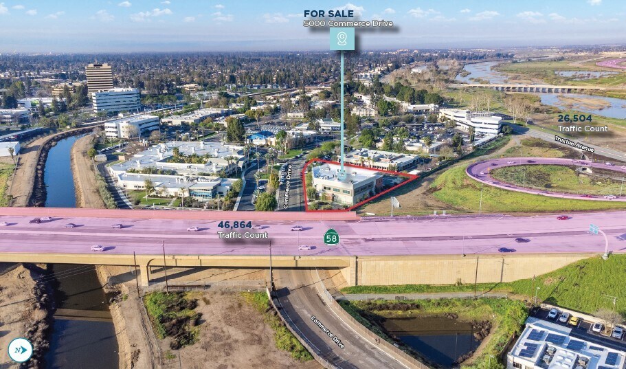 More Photos Of 5000 Commerce Dr, Bakersfield Office For Sale