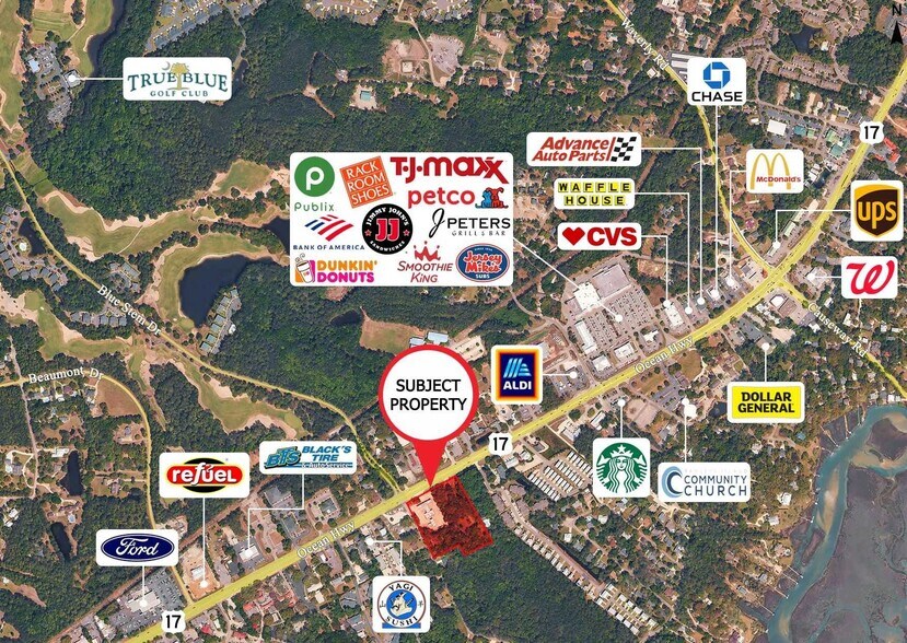 Primary Photo Of 9842 Ocean Hwy, Pawleys Island Convenience Store For Sale