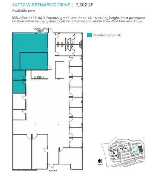 More Photos Of 16744-16772 W Bernardo Dr, San Diego Unknown For Lease