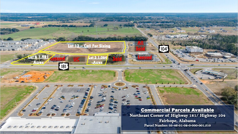 Primary Photo Of Highway 181 and Highway 104, Fairhope Land For Sale
