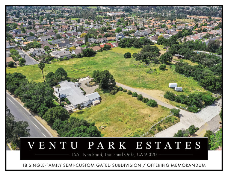 Primary Photo Of 1651 Lynn Rd, Thousand Oaks Land For Sale