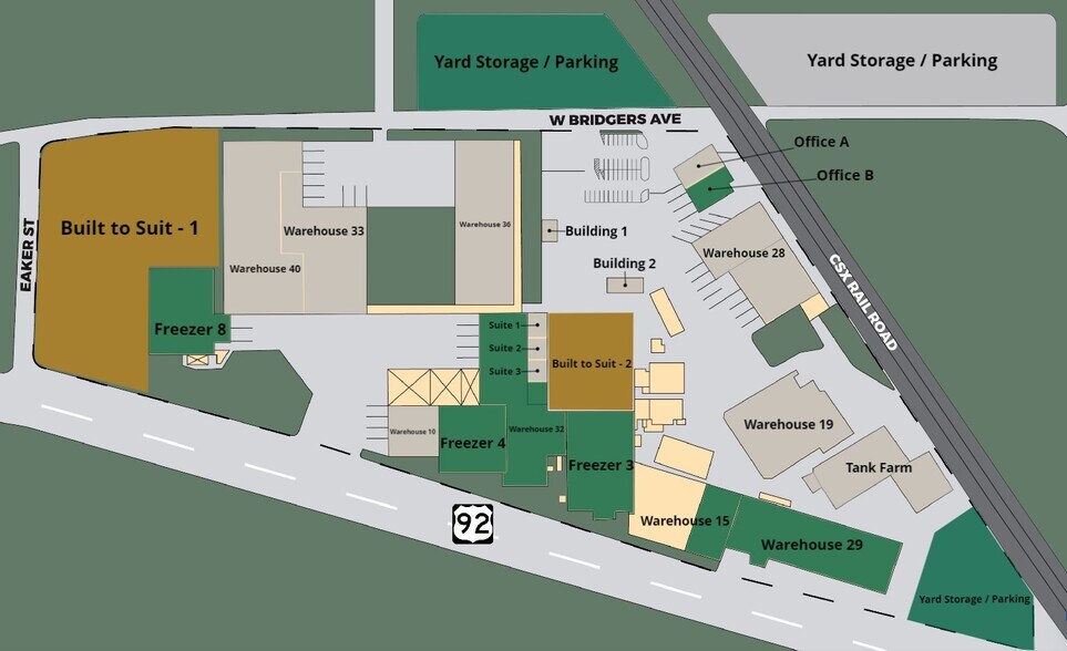 More Photos Of 625 W Bridgers Ave, Auburndale Unknown For Lease