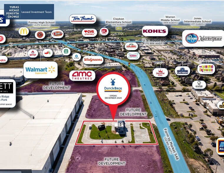 More Photos Of 870 N FM 548, Forney Fast Food For Sale