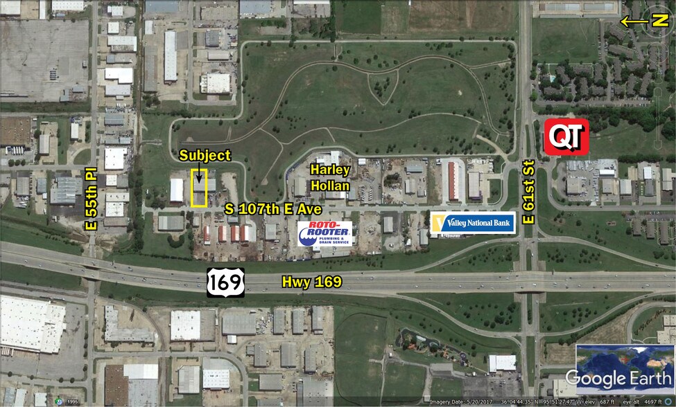 More Photos Of 5627-5629 S 107th East Ave, Tulsa Warehouse For Lease