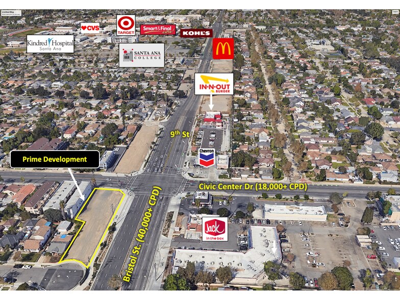 More Photos Of 716 N Bristol Street, Santa Ana Land For Sale