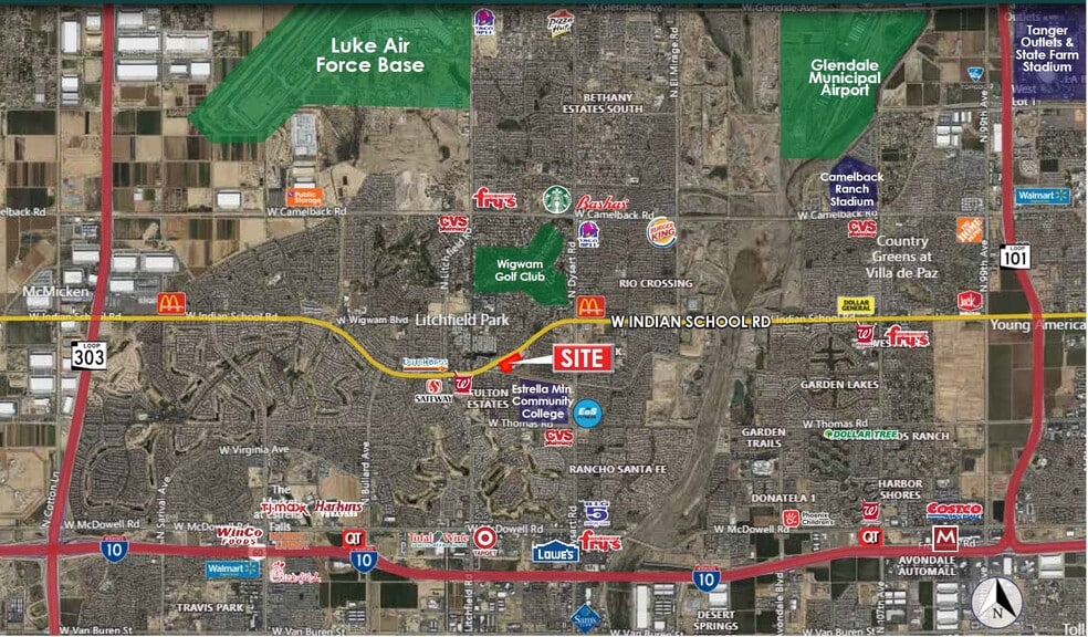 Primary Photo Of 7.63 Acres on Indian School Rd, Litchfield Park, Litchfield Park Land For Sale