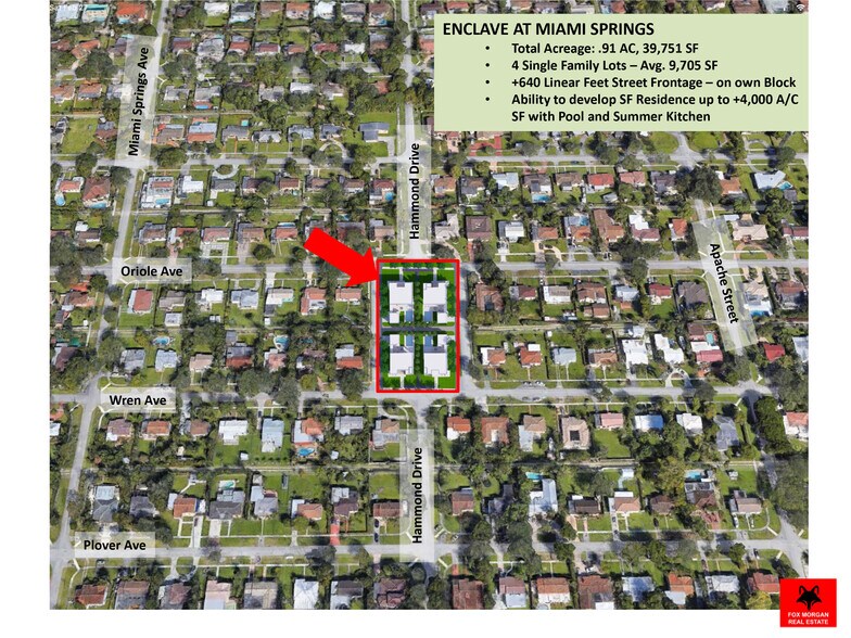 More Photos Of 1101 Wren Ave, Miami Springs Land For Sale