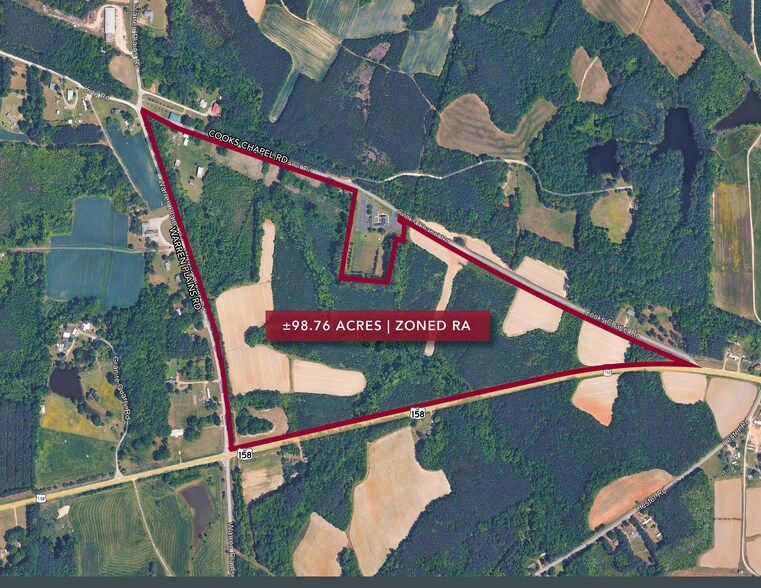 Primary Photo Of 297 Cooks Chapel Rd, Warrenton Land For Sale