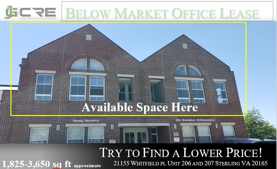 More Photos Of 21155 Whitfield Pl, Sterling Office For Sale