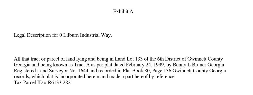 More Photos Of 0 Lilburn Industrial Way SW, Lilburn Land For Sale