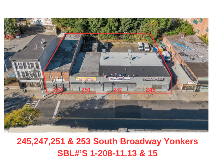 Primary Photo Of 245-253 S Broadway, Yonkers Storefront For Sale