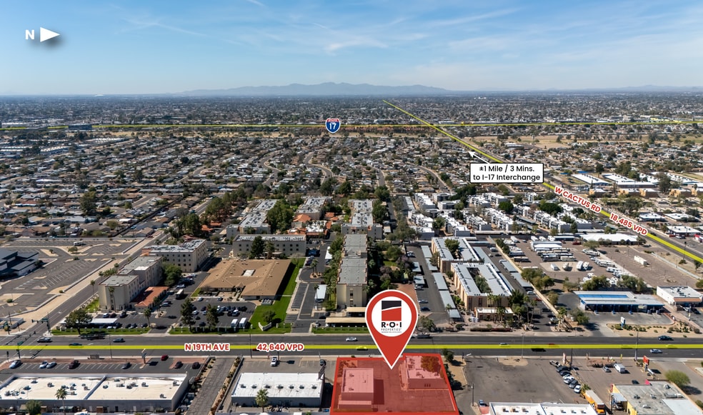 Primary Photo Of 11855 N 19th Ave, Phoenix Flex For Sale