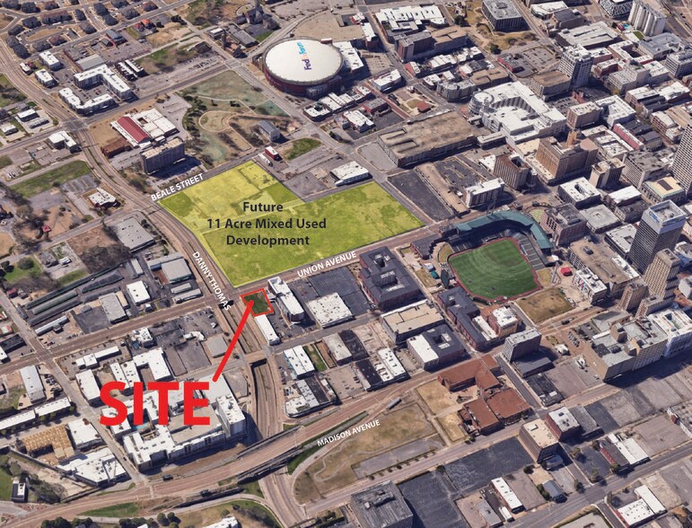 Primary Photo Of 338-352 Union Ave, Memphis Land For Sale