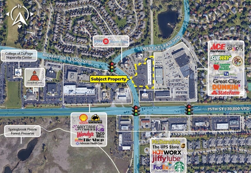 More Photos Of 1292 S Rickert Dr, Naperville Storefront For Sale