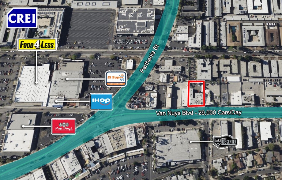 More Photos Of 8741-8747 Van Nuys Blvd, Panorama City Storefront Retail Office For Sale