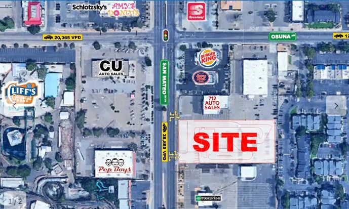 More Photos Of 6000 San Mateo Blvd NE, Albuquerque Storefront For Lease