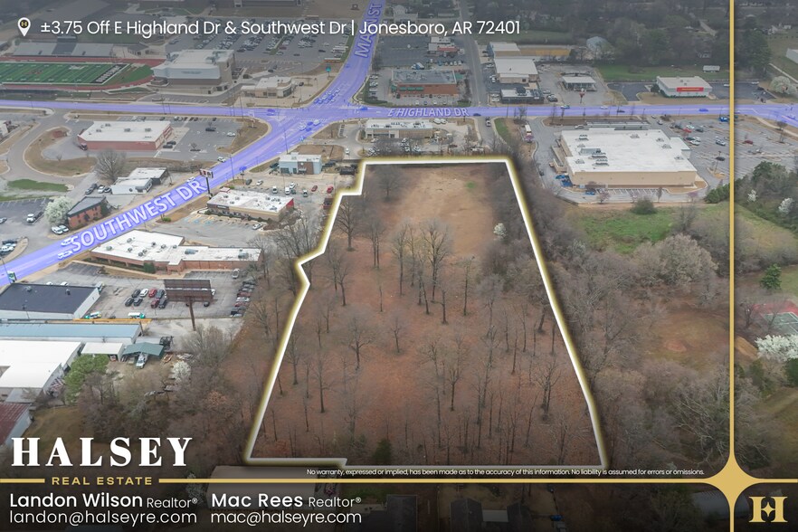 More Photos Of E Highland Dr and Southwest dr, Jonesboro Land For Sale