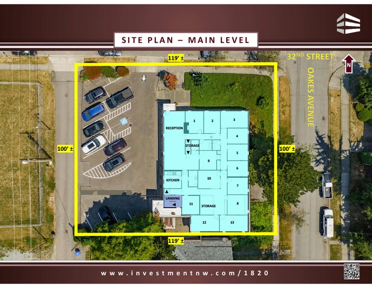 More Photos Of 1820 32nd St, Everett Office For Sale