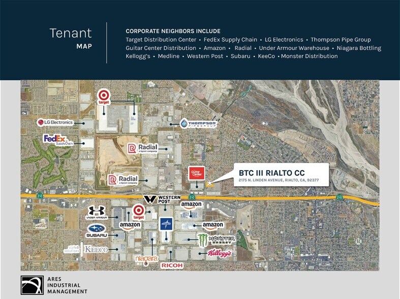 More Photos Of 2175 N Linden Ave, Rialto Distribution For Lease